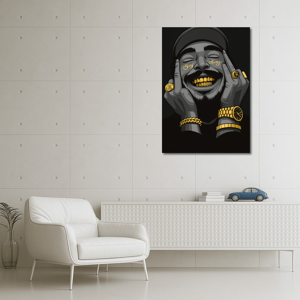 Mysterious Smile of Gold: Elegance and Style in Your Space