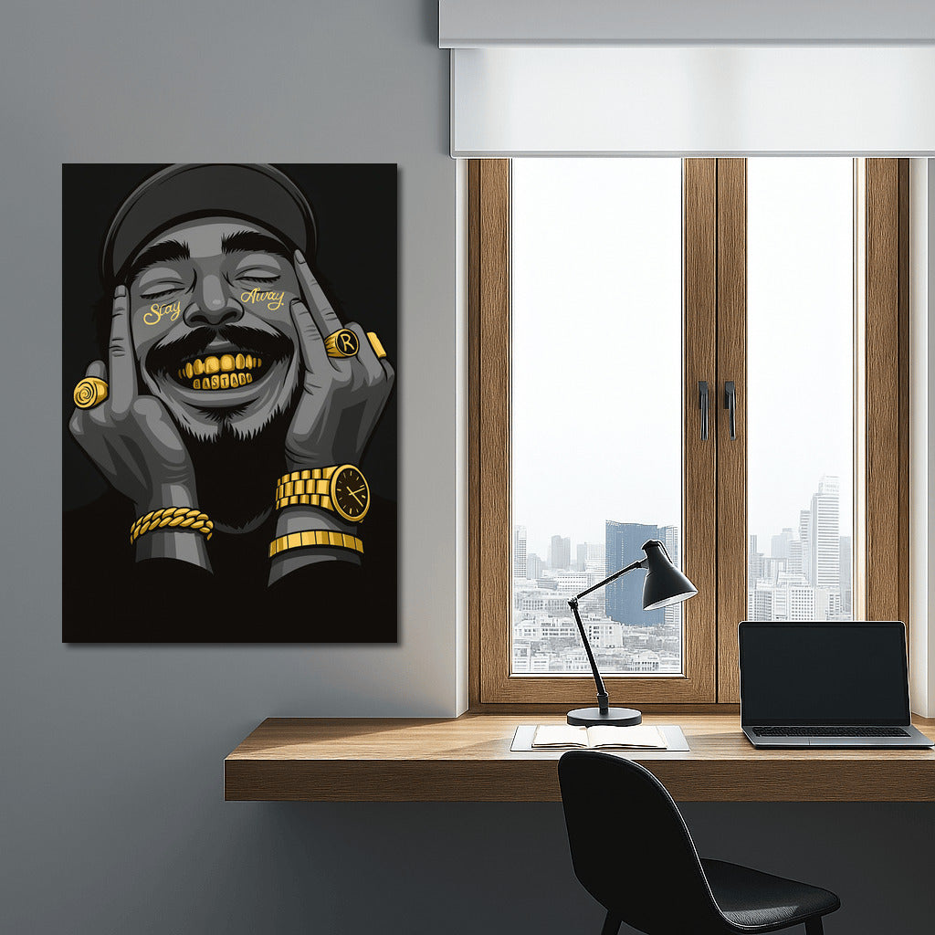Mysterious Smile of Gold: Elegance and Style in Your Space