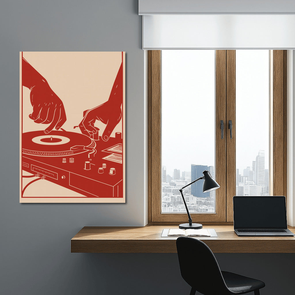 Rhythm of Vinyl: The Art of Music and Instruments
