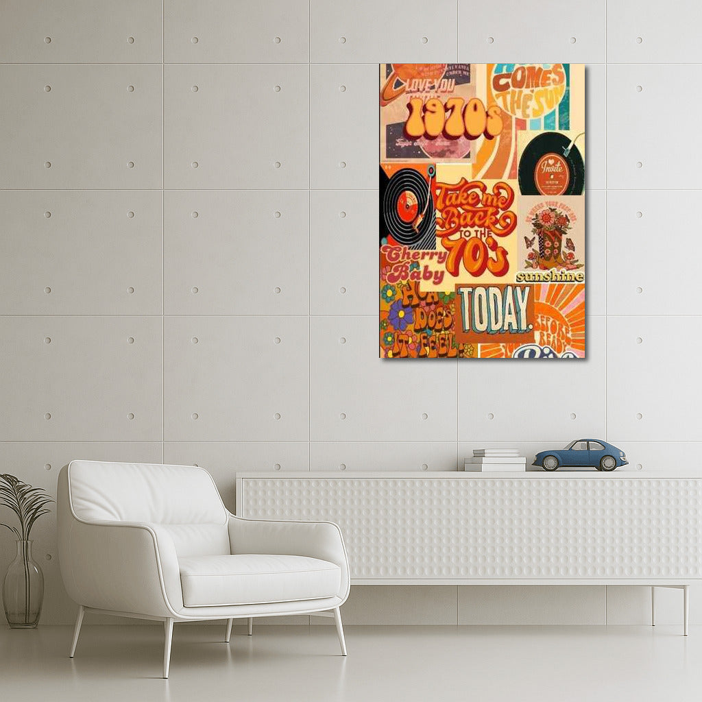 Vibrant Vibes: Vintage 70's Style