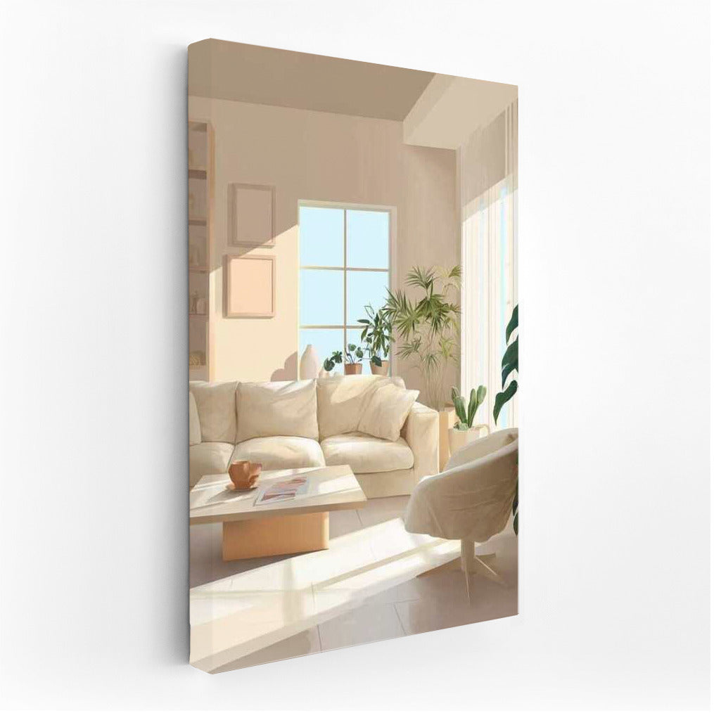 Harmony of Light and Shadow: Cozy Interior