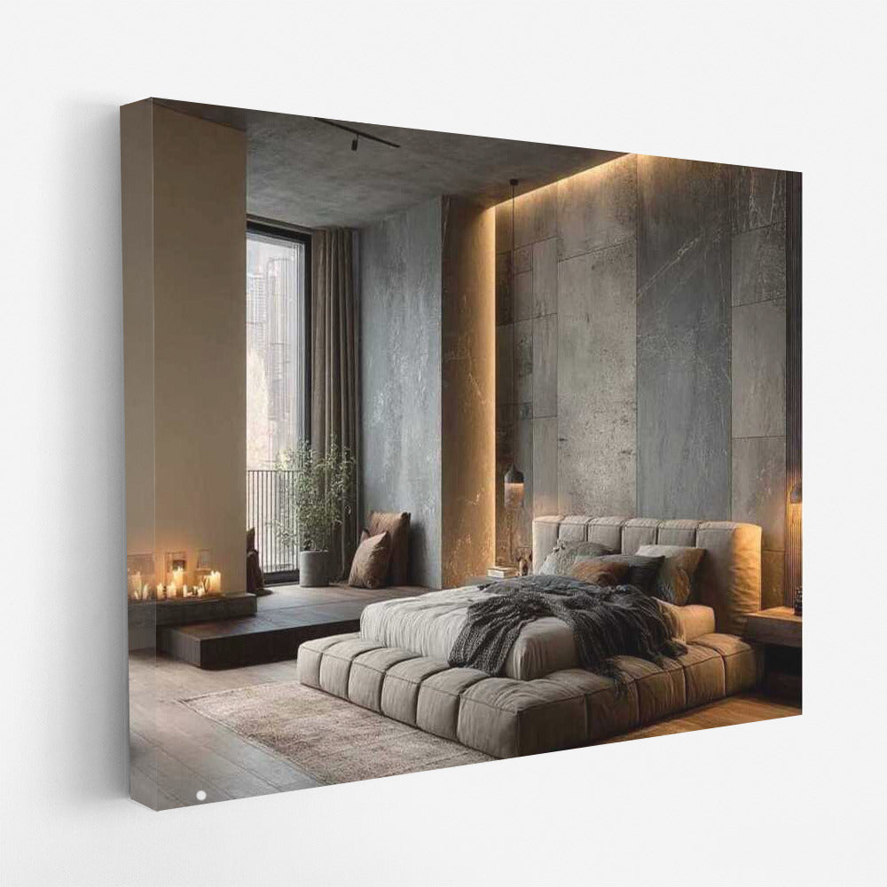 Modern Elegance: Architectural Bedroom Design