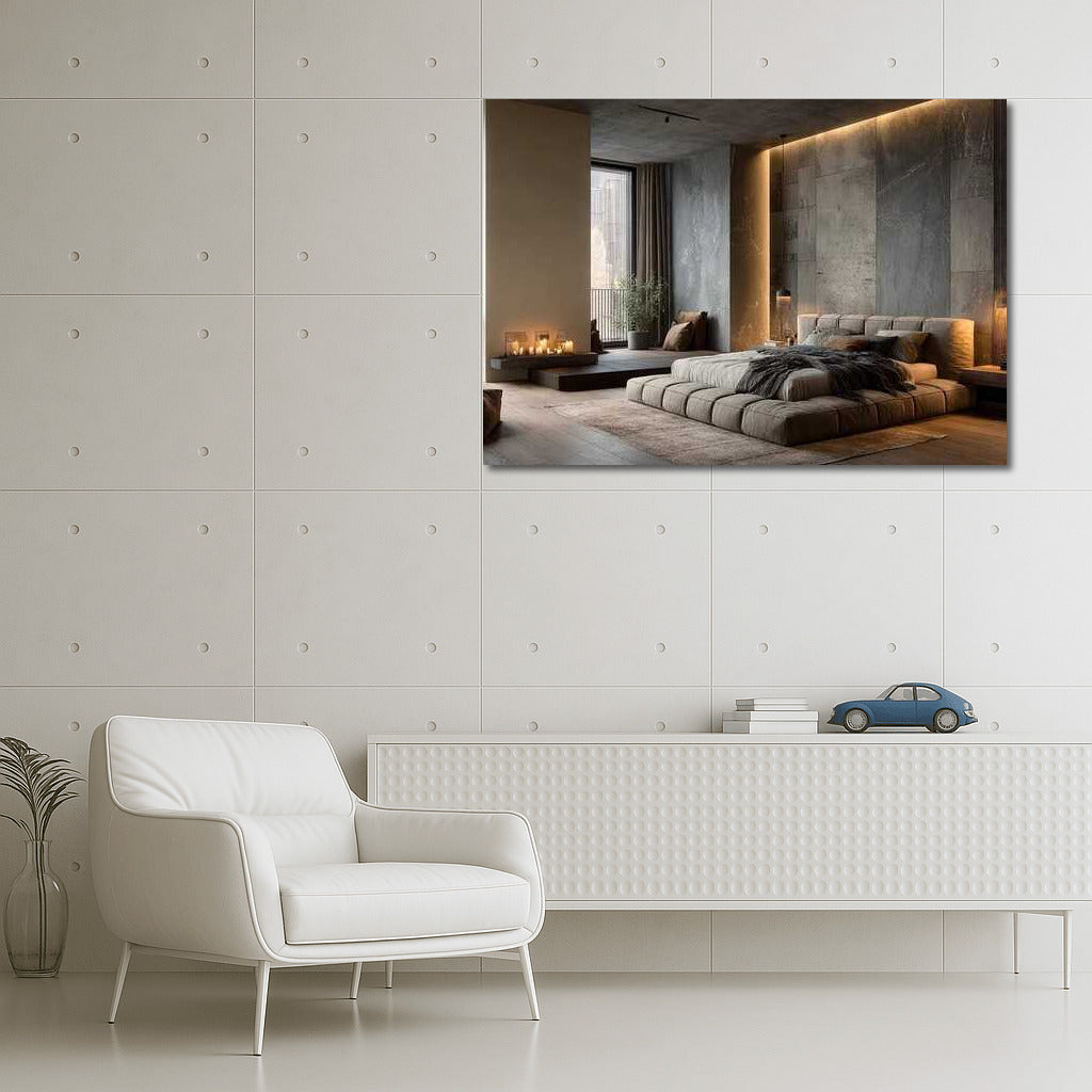 Modern Elegance: Architectural Bedroom Design