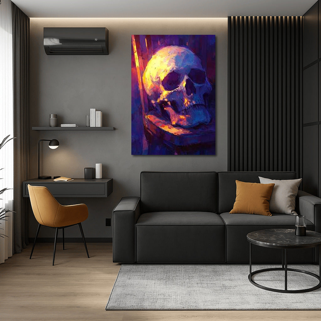 Light and Shadow: Mysterious Skull