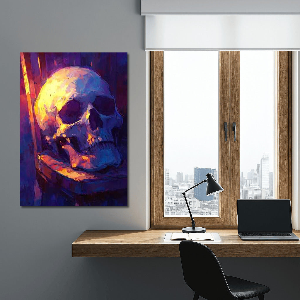 Light and Shadow: Mysterious Skull