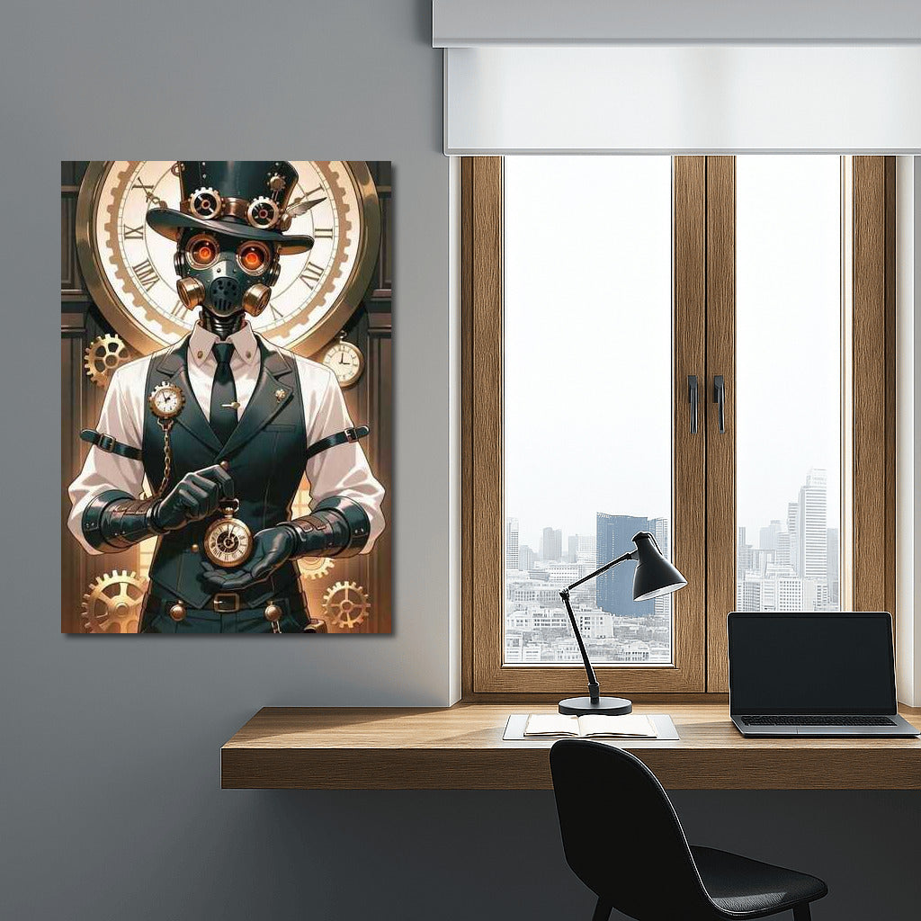 Clock Knight: Guardian of Time in the World of Steampunk