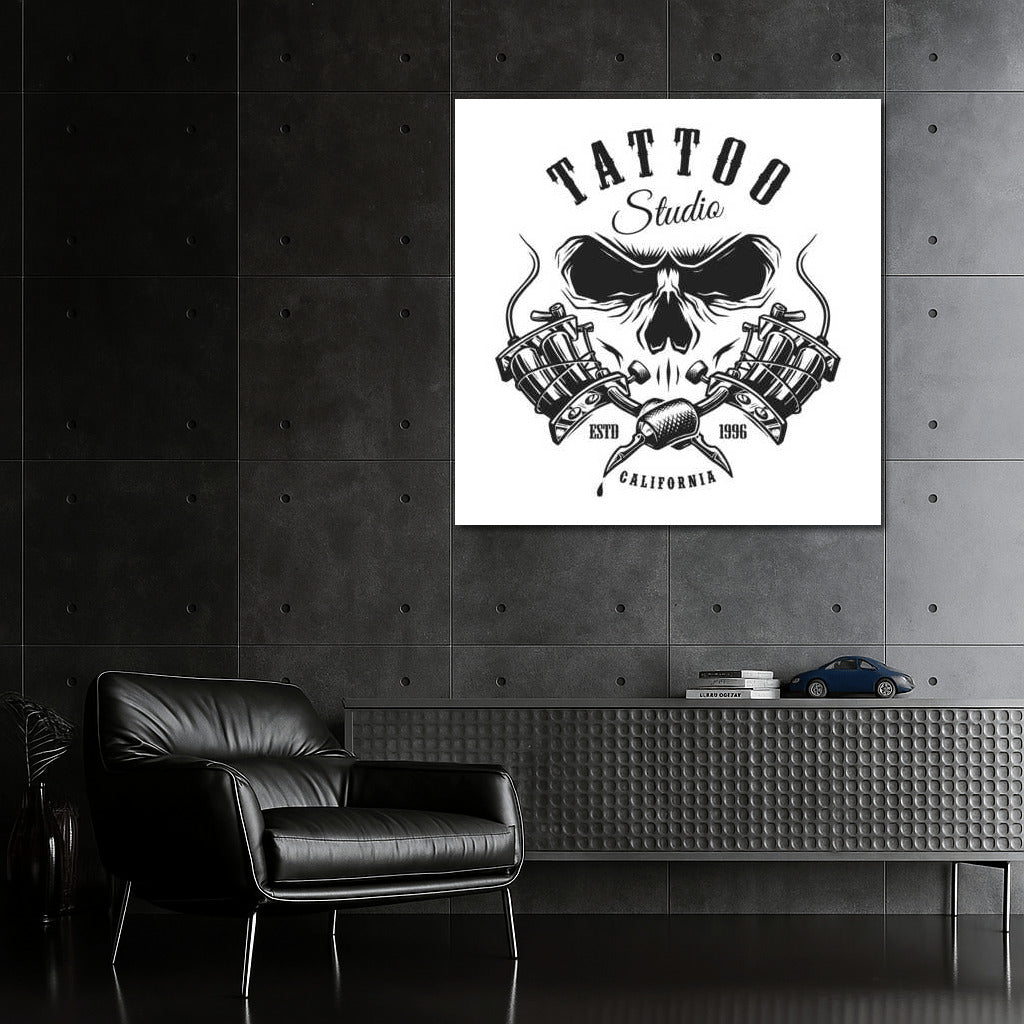 Skull and Cars Tattoo: Energy of Individuality