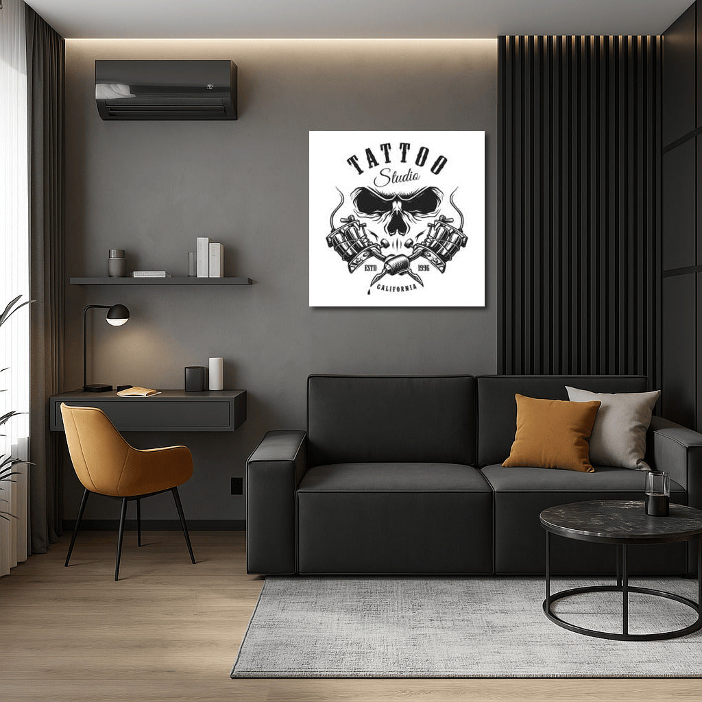Skull and Cars Tattoo: Energy of Individuality