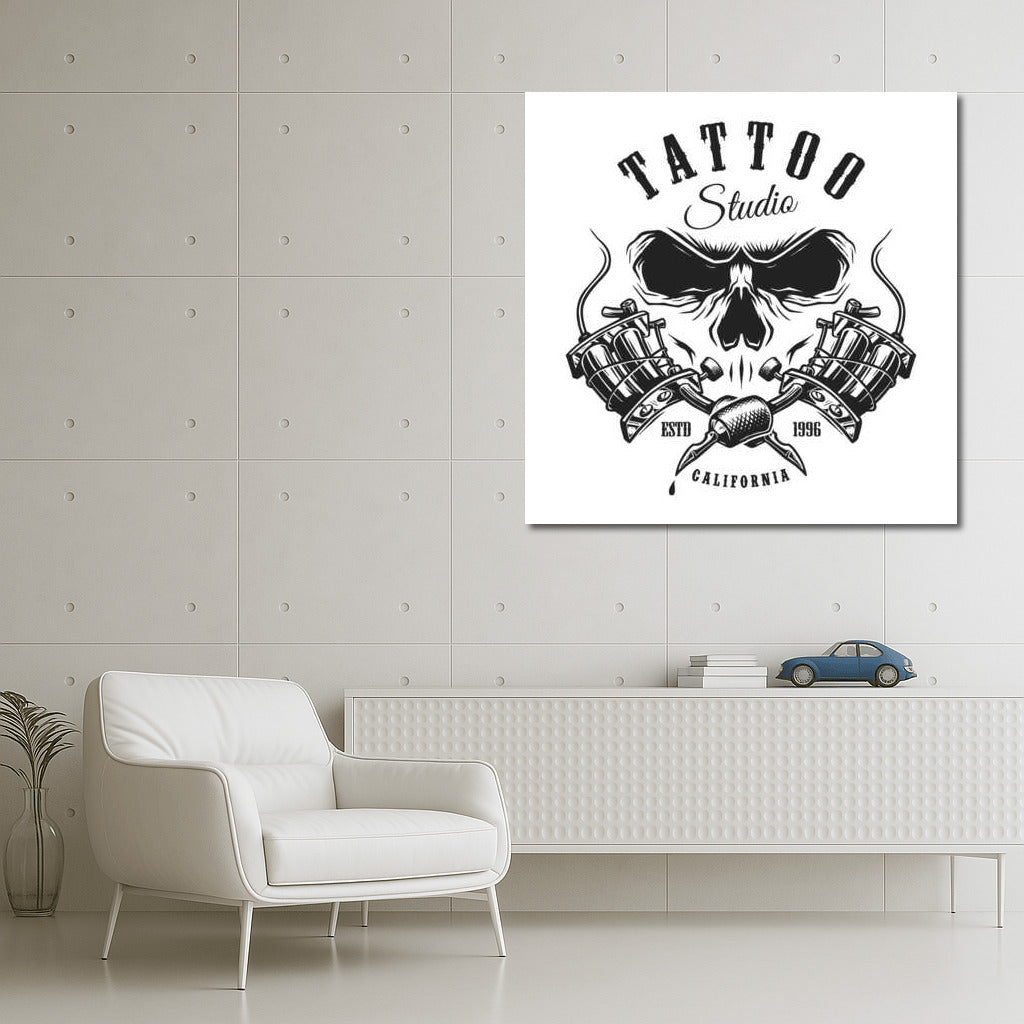 Skull and Cars Tattoo: Energy of Individuality