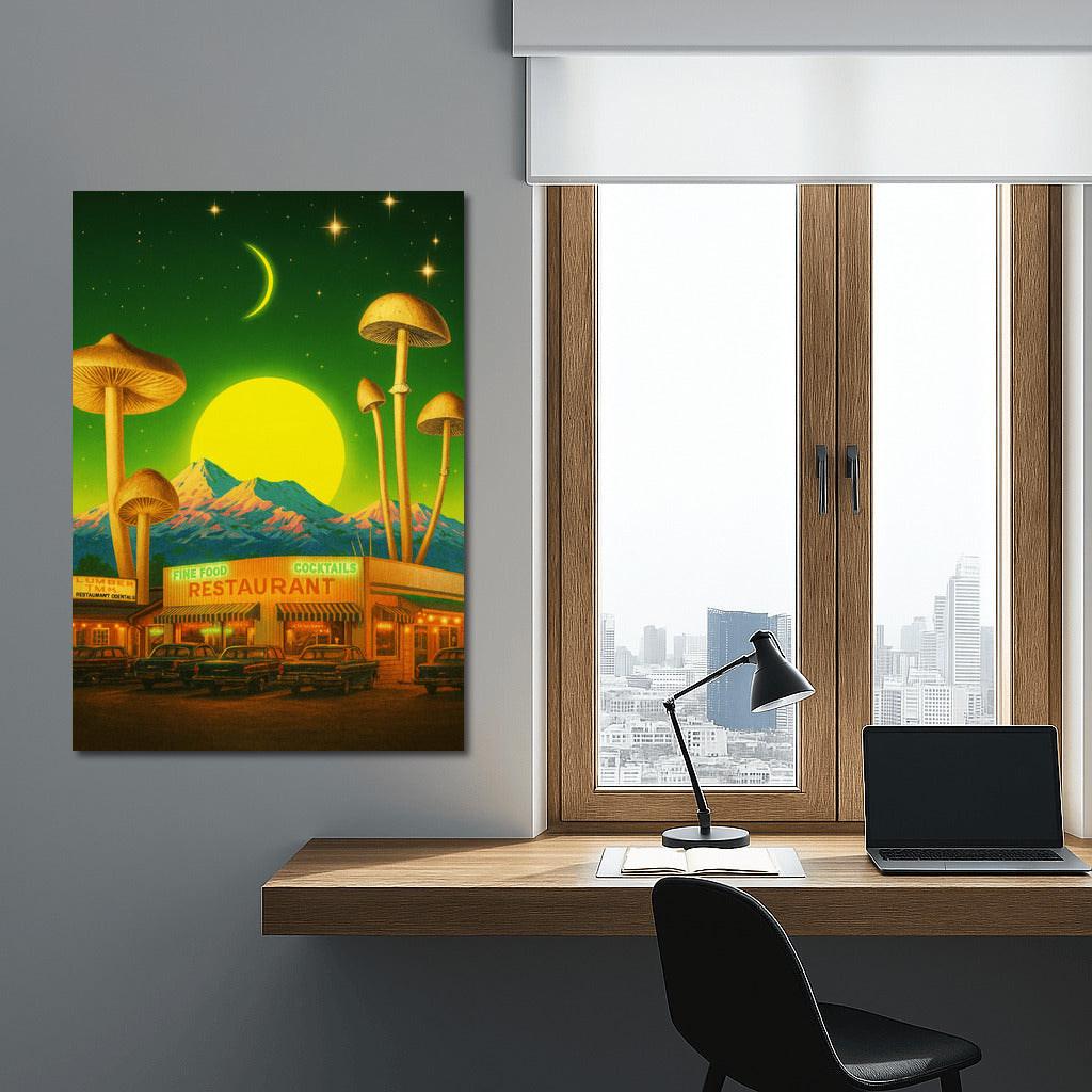 Fairytale Mushrooms and Starry Nights: A Journey into the World of Trippy