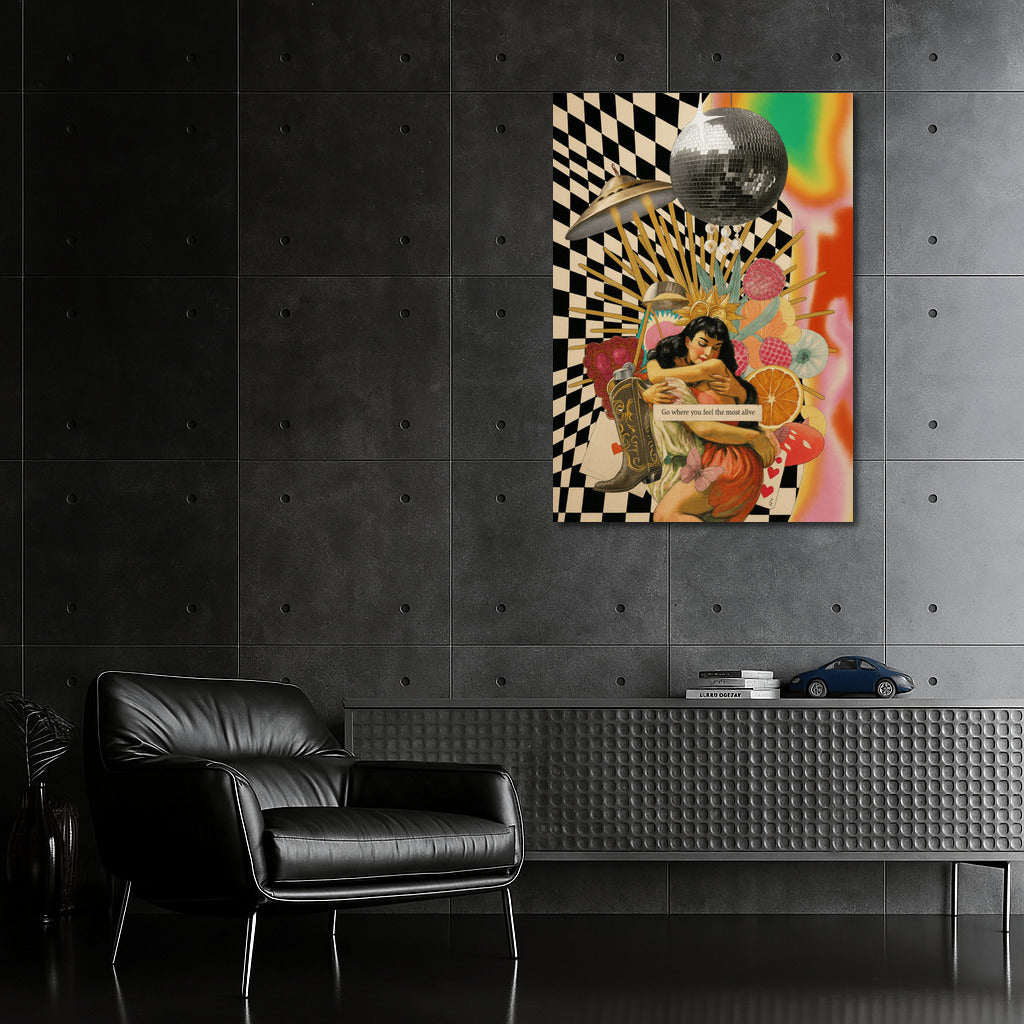 Tropical Vortex: Mirror Ball and Trippy Abstraction
