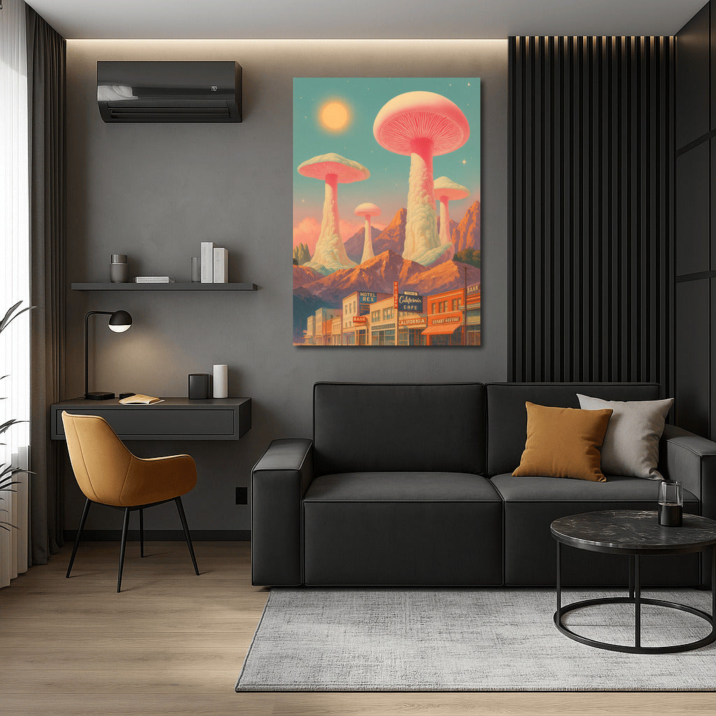 Giant Mushrooms of Sunset Town: Path to the World of Trippy