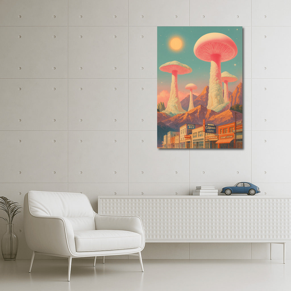 Giant Mushrooms of Sunset Town: Path to the World of Trippy