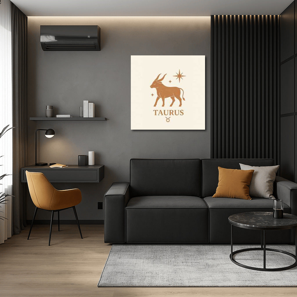 Strength and Tranquility of Taurus: Elegant Zodiac Taurus