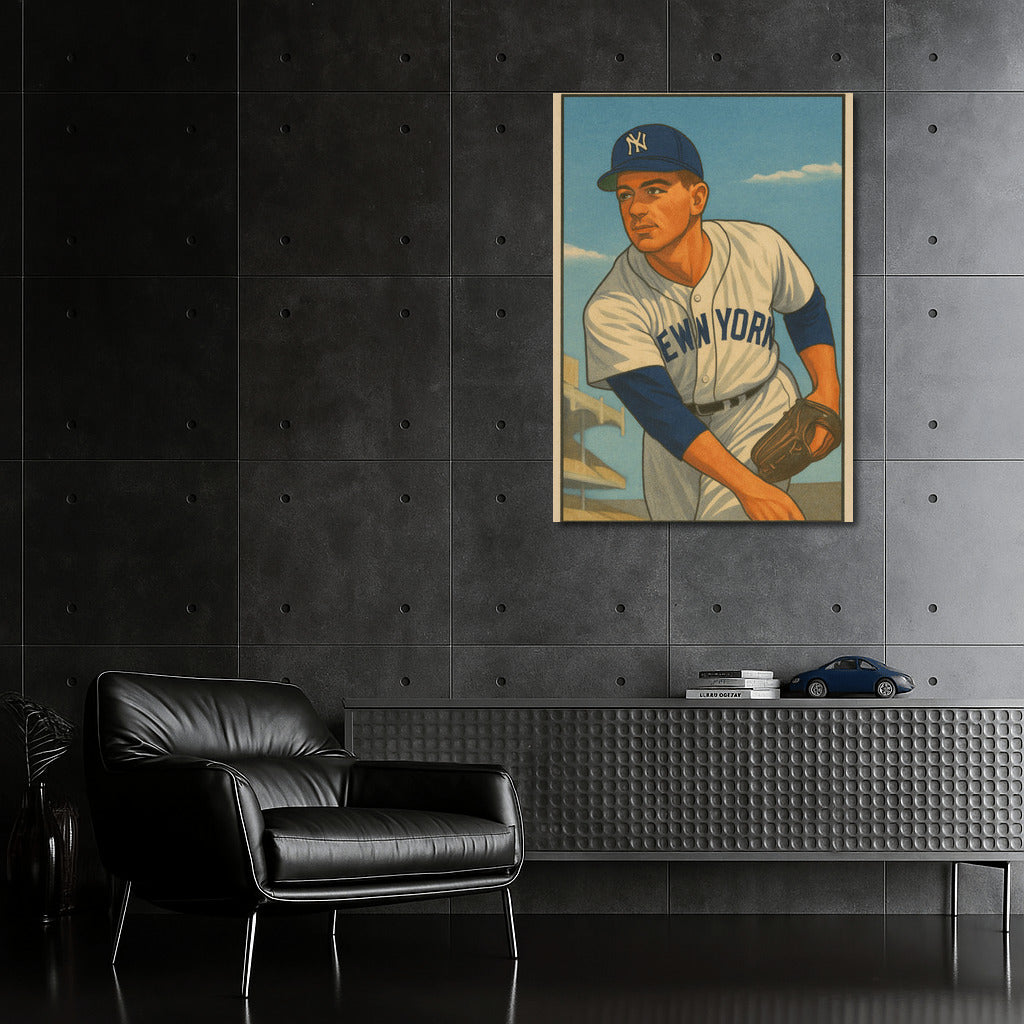 Baseball Energy: The Dynamics of Sports on Your Wall