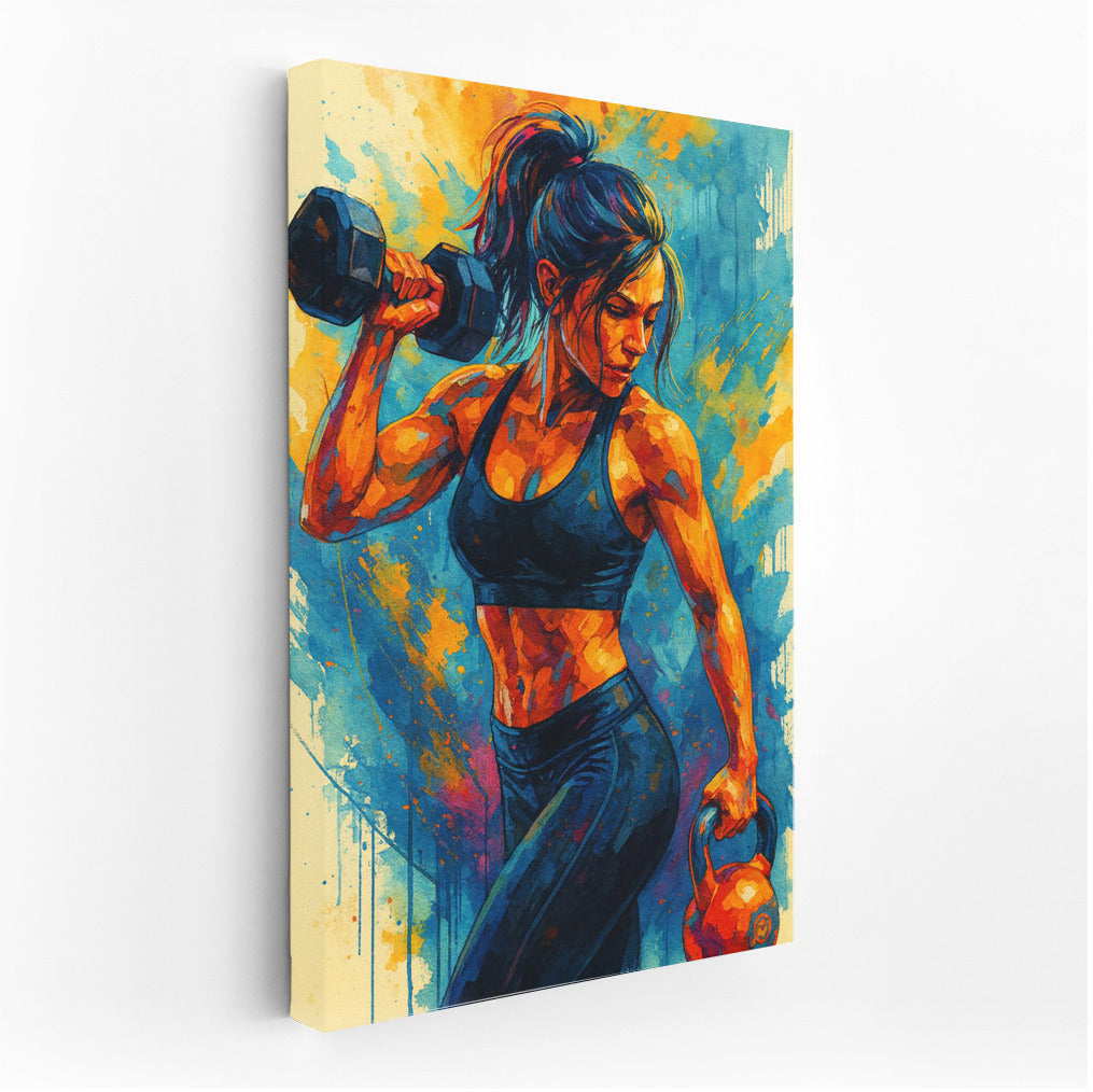 Energy of Sport: Inspiration for the Fitness Room