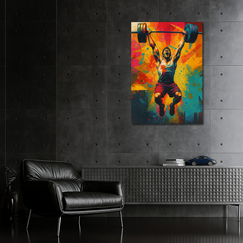 Energy of Sport: Inspiration for Your Fitness Room