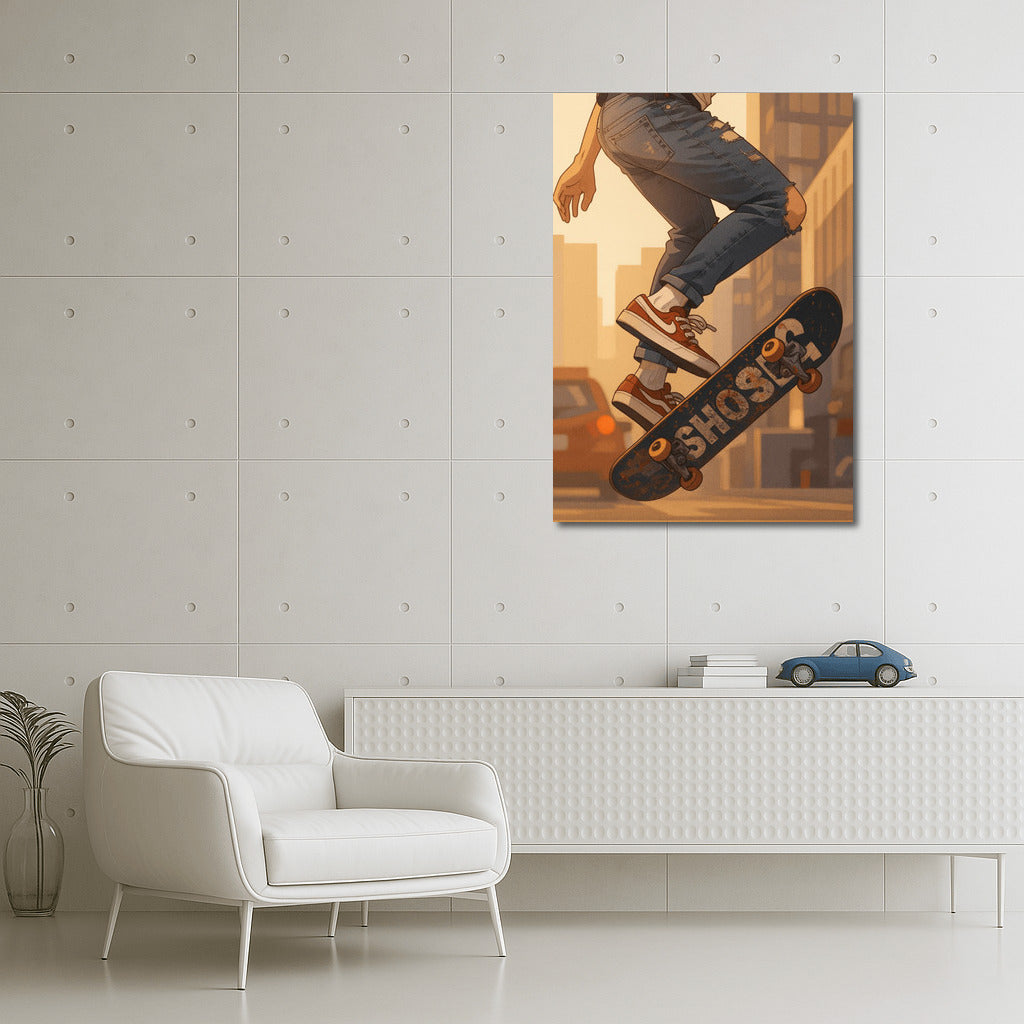 Skateboarder in the Vortex of Street Energy: Dynamics of Sport