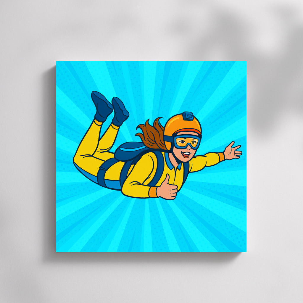 Adrenaline in the Sky: Skydiver's Freedom