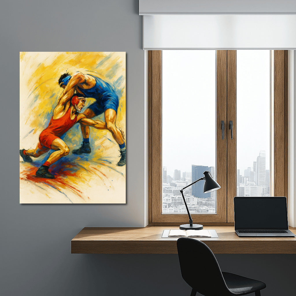 Energy of Wrestling: The Art of Sports Wrestling