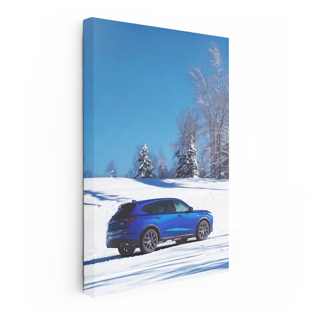 Acura MDX Navigating Snow - Power Meets Precision