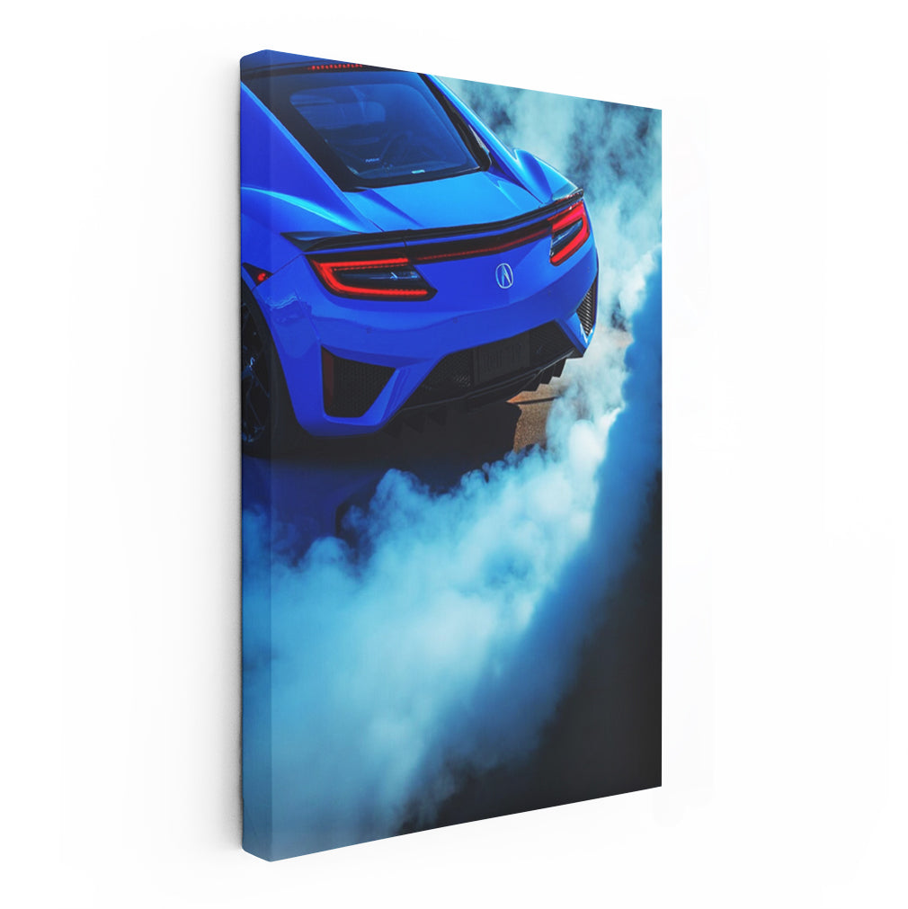 Acura NSX in Smoky Scene - Spirit of Speed