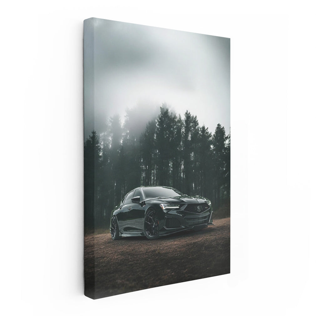 Acura TLX Amidst Forest Mist - Elegance in Motion