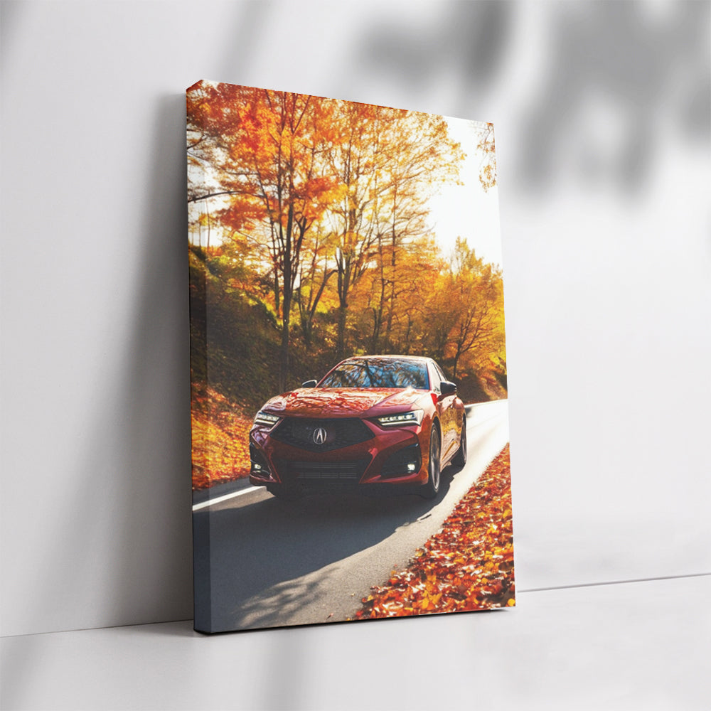 Acura TLX in Autumn Woods - Elegant Performance Redefined