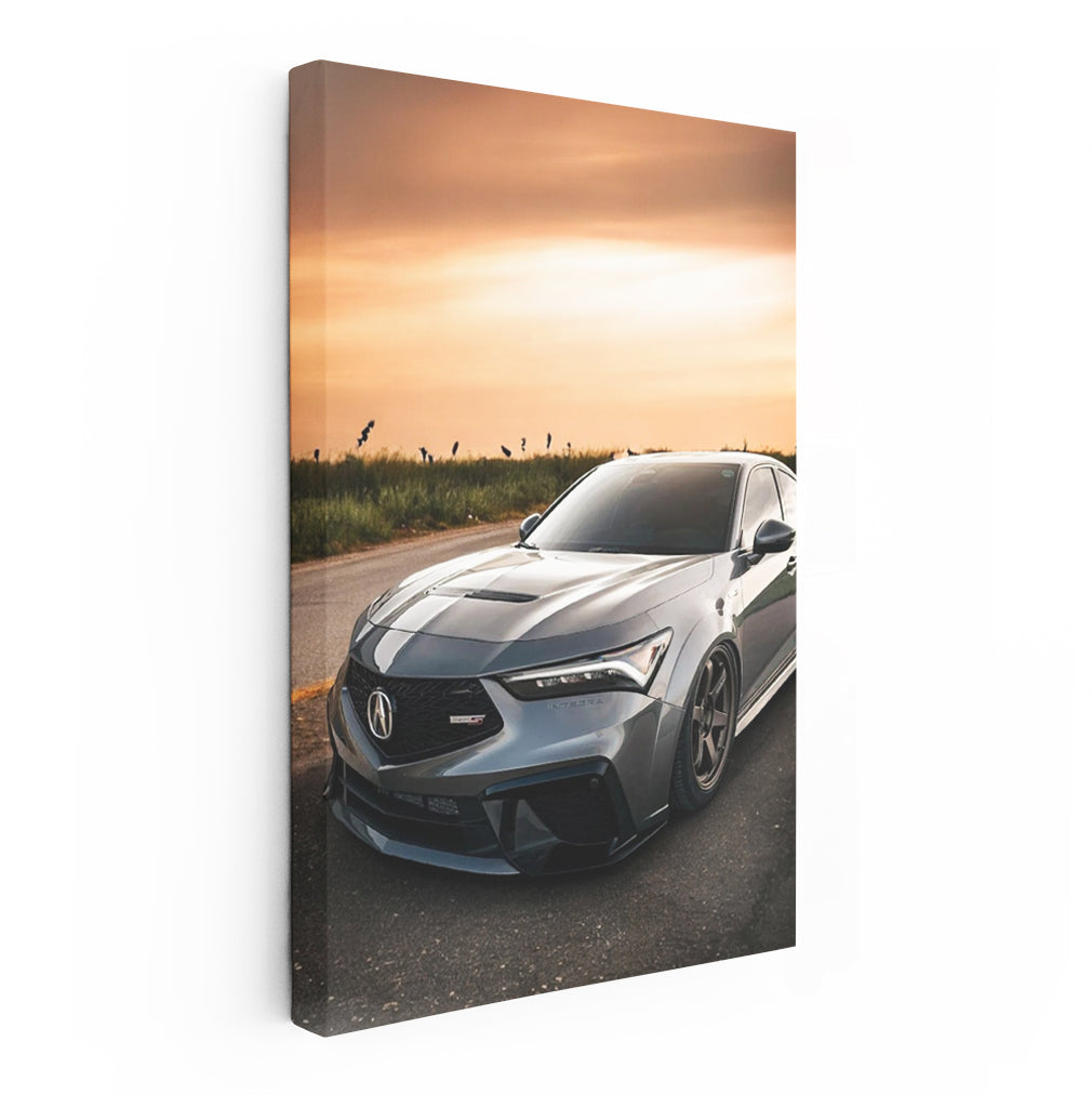 Sunset Glory: Acura Type S - Performance with Elegance