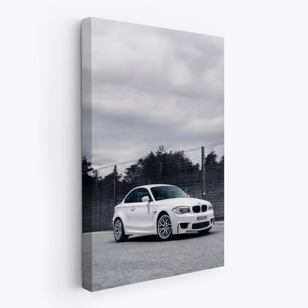 BMW 1 Series M Coupe in White - Compact Powerhouse