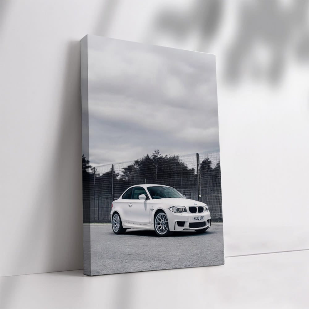 BMW 1 Series M Coupe in White - Compact Powerhouse