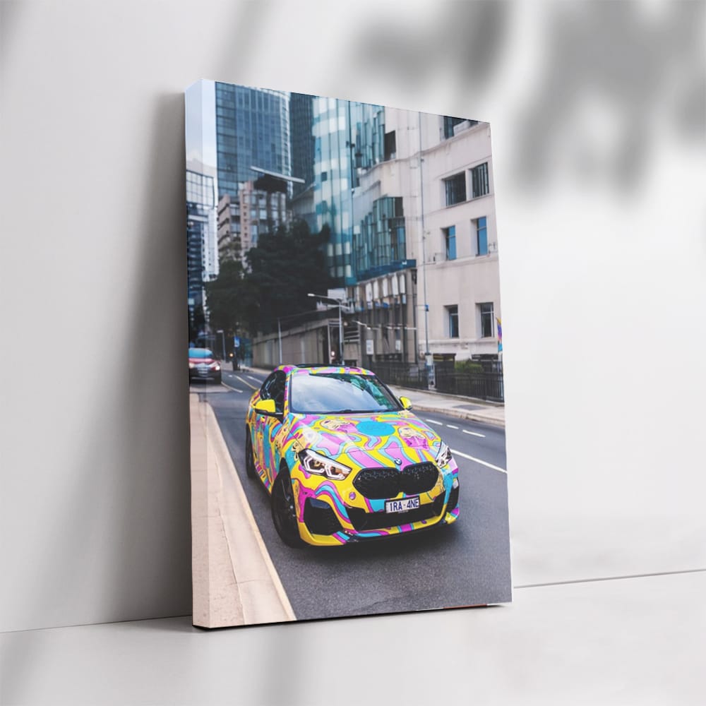 Purple BMW 2 Series Coupe - Thrilling Drive Experience