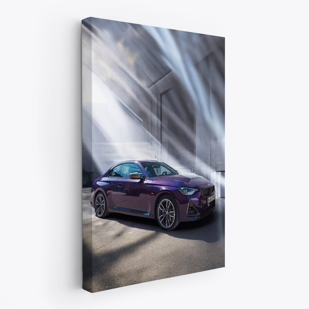 Purple BMW 2 Series Coupe - Sporty Elegance on Wheels