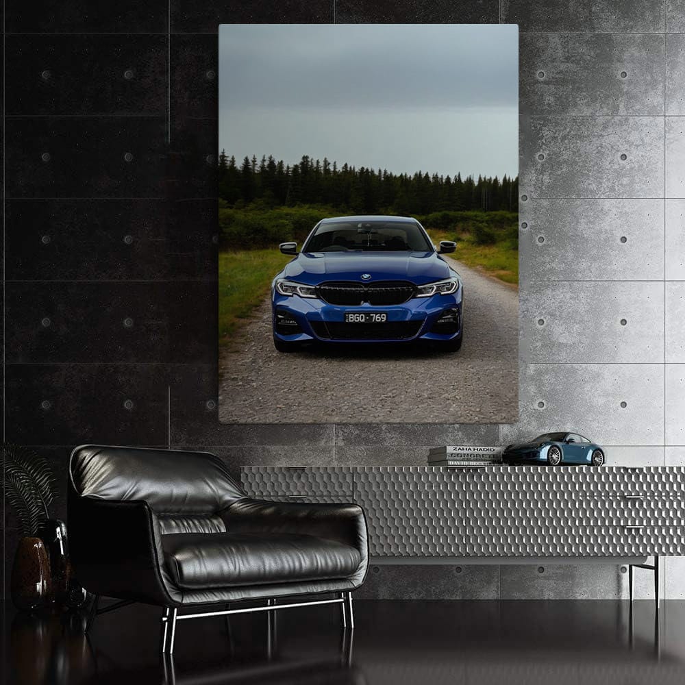 BMW 320i Blue - Sporty Elegance in Motion