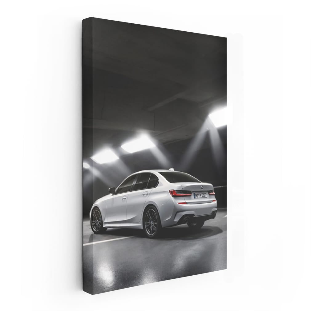 BMW 330 M Package White - Sleek Sports Sedan Masterpiece