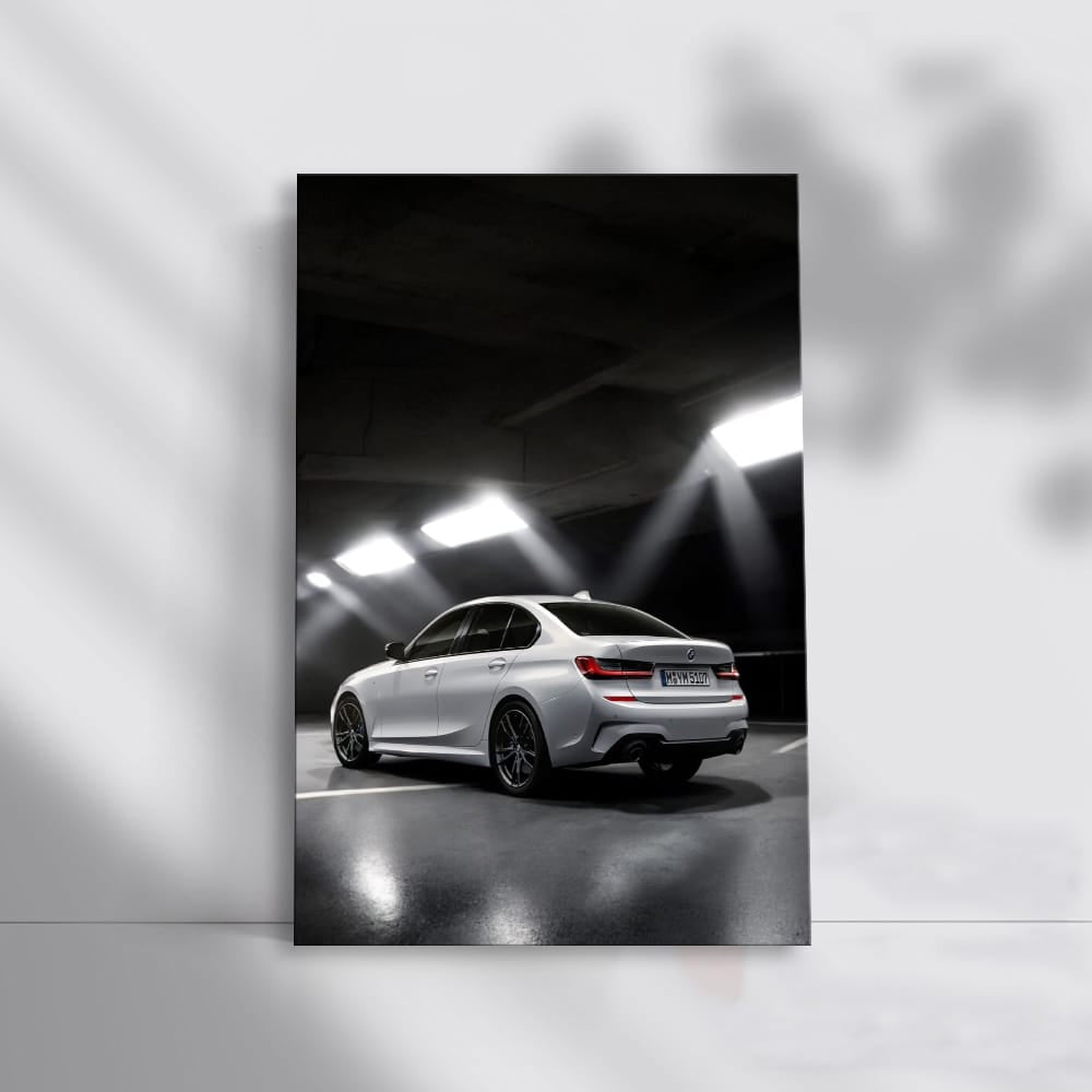 BMW 330 M Package White - Sleek Sports Sedan Masterpiece