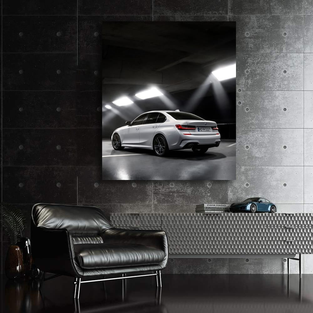 BMW 330 M Package White - Sleek Sports Sedan Masterpiece