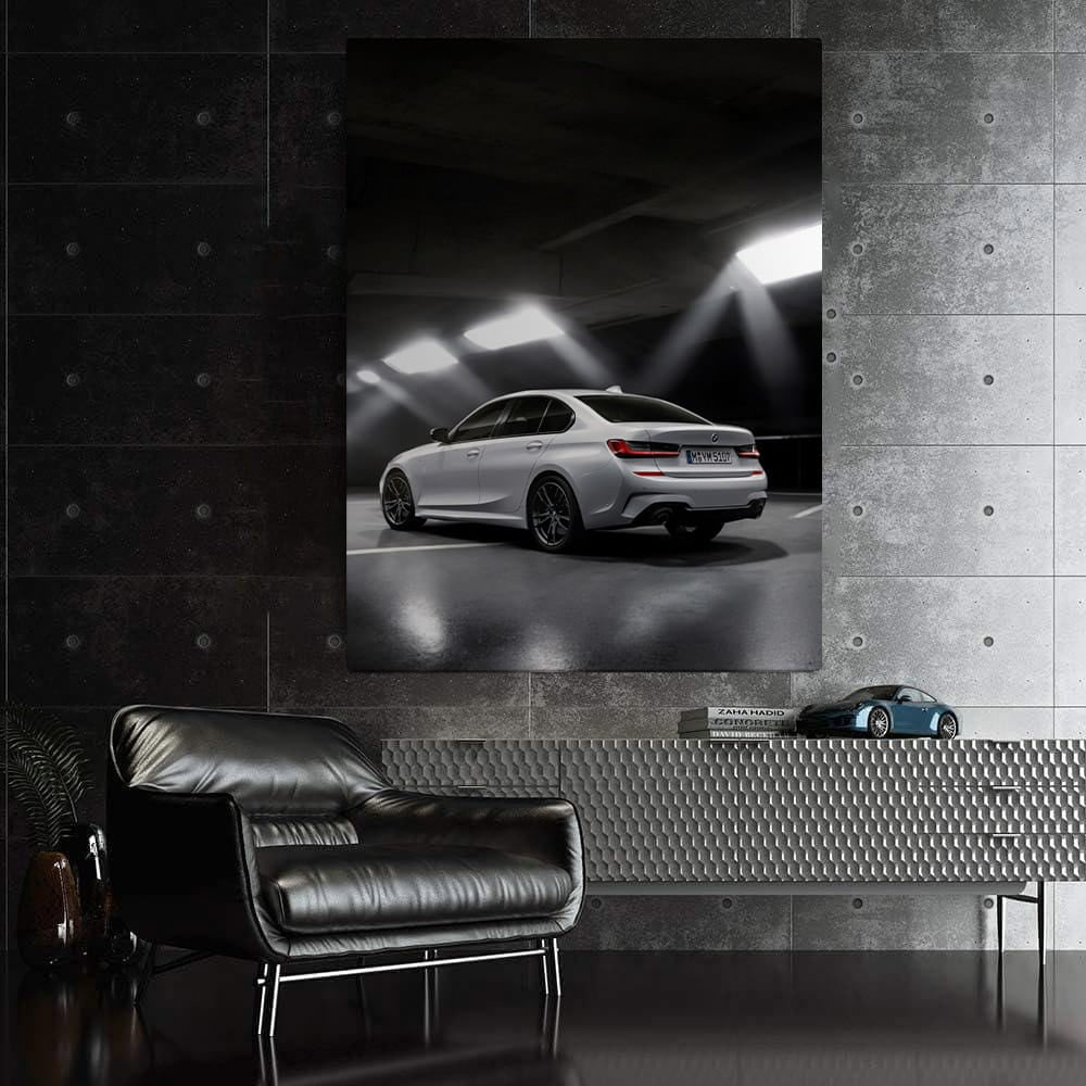 BMW 330i White Sedan - Sleek Performance and Elegance