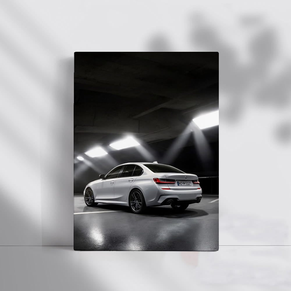 BMW 330i White Sedan - Sleek Performance and Elegance