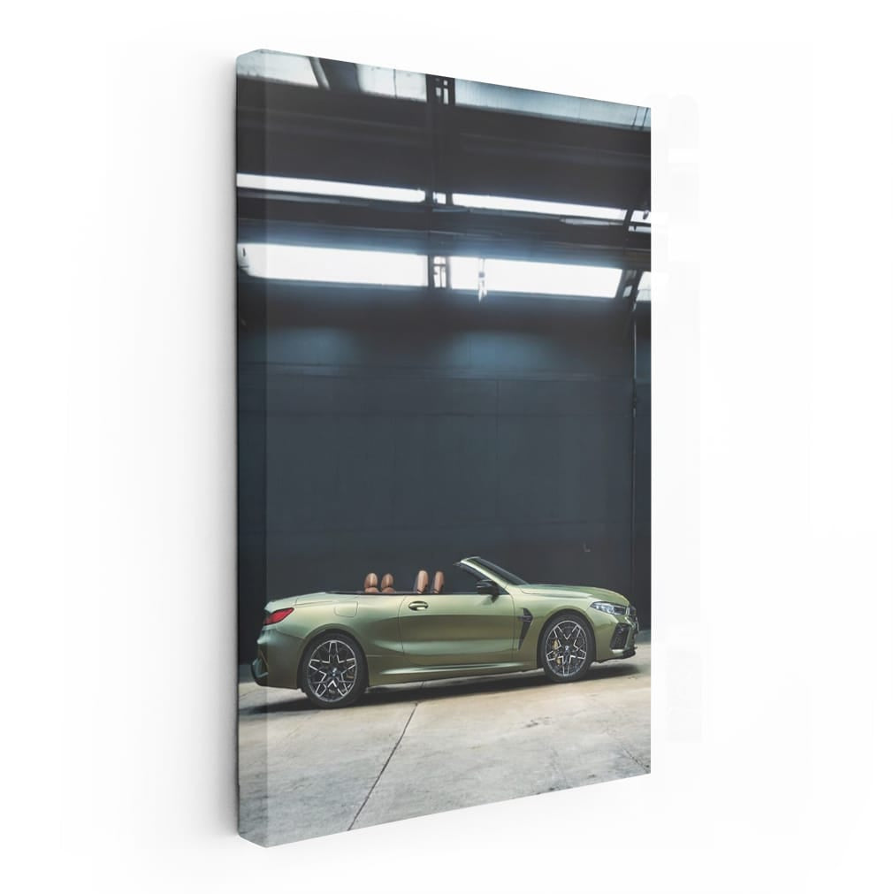 BMW Convertible 8 Series in Dark Green - Elegance Unleashed