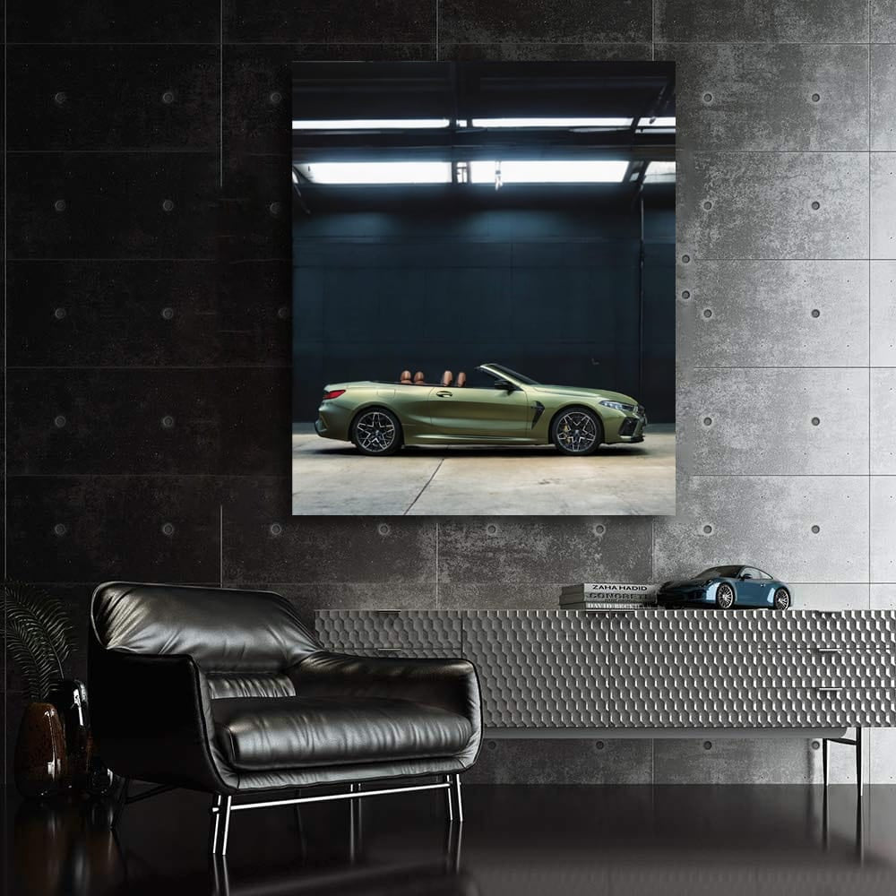 BMW Convertible 8 Series in Dark Green - Elegance Unleashed