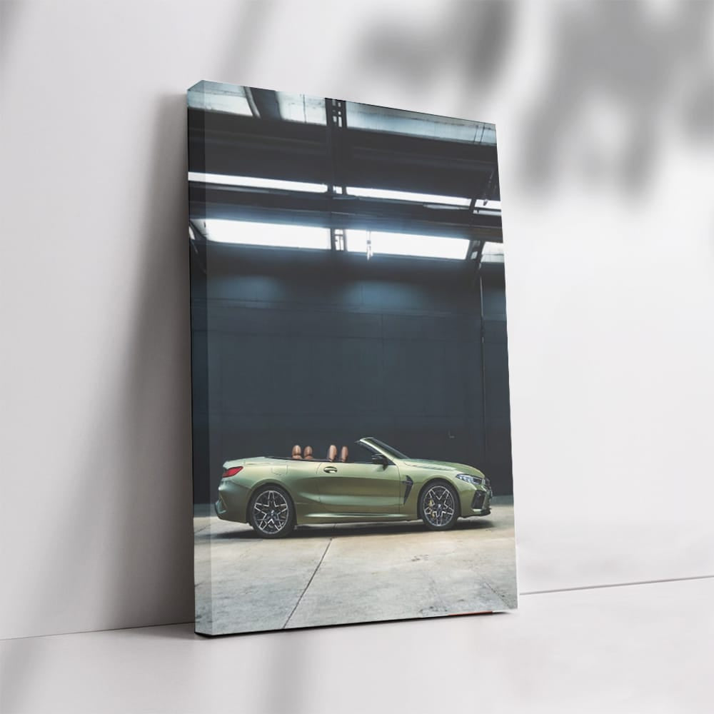 BMW Convertible 8 Series in Dark Green - Elegance Unleashed