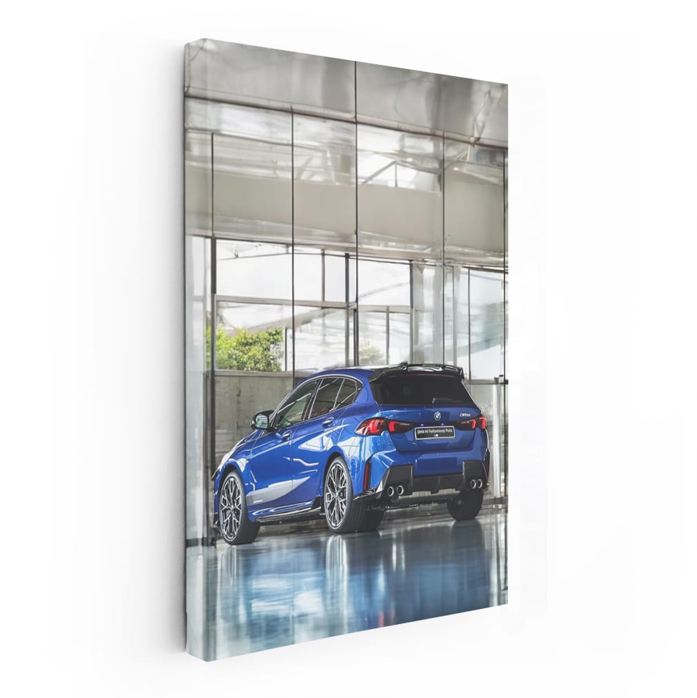 BMW M135i Blue 1 Series - Sporty Elegance in Motion