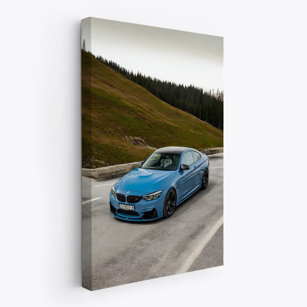 Blue BMW F82 M4 Competition - Peak Performance Redefined