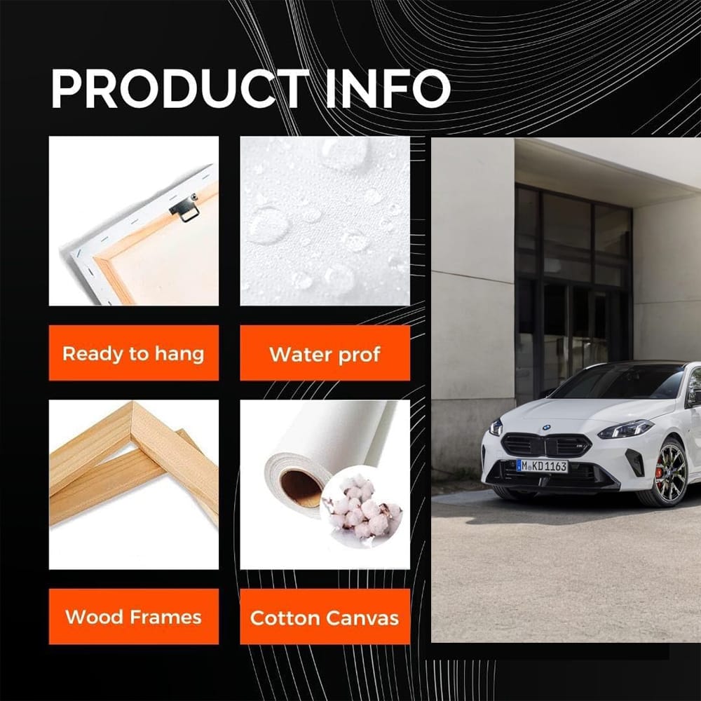 BMW M135 White - Dynamic Performance, Youthful Spirit