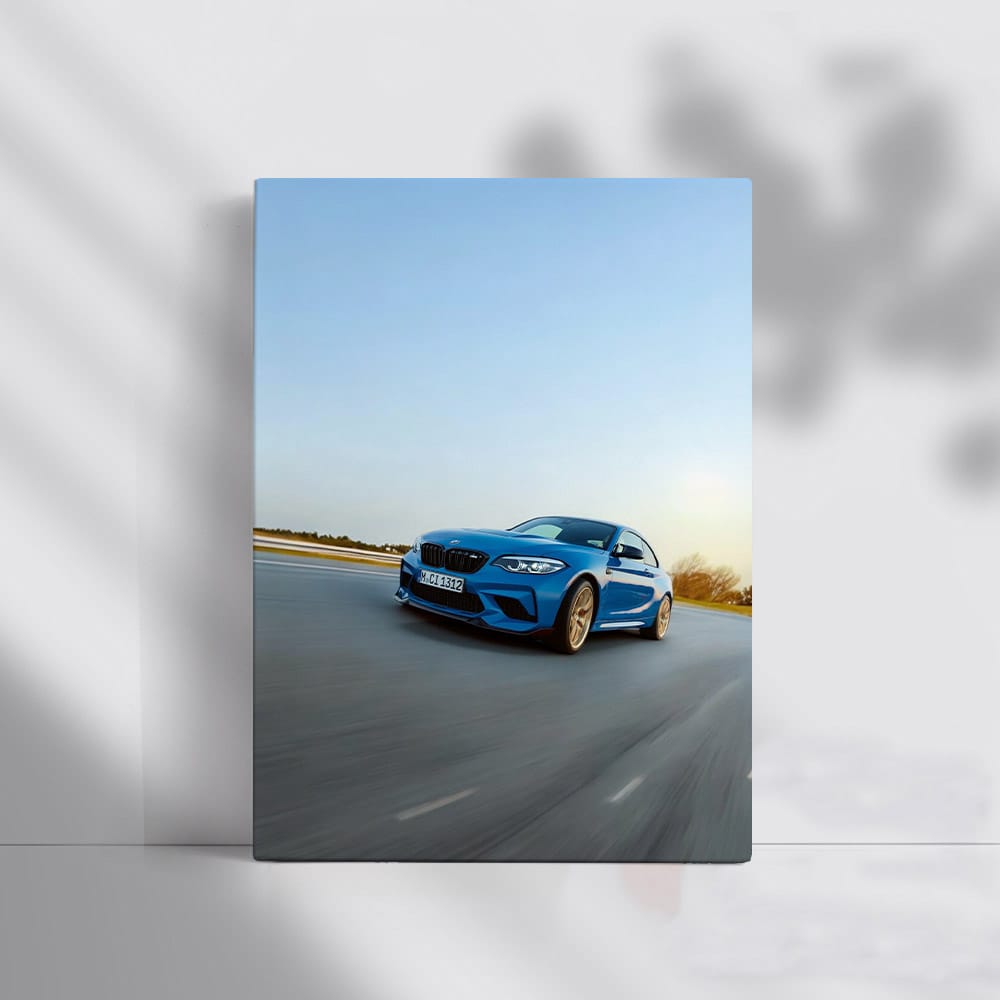 BMW M2 CS Blue - Sporty Elegance and Power Unleashed