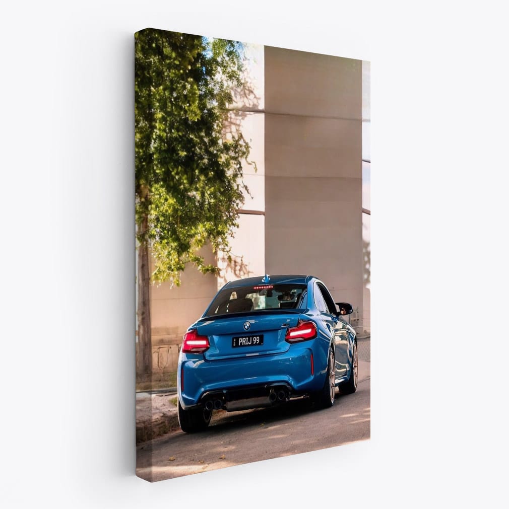 Striking Blue BMW M2 Competition: Power Meets Elegance