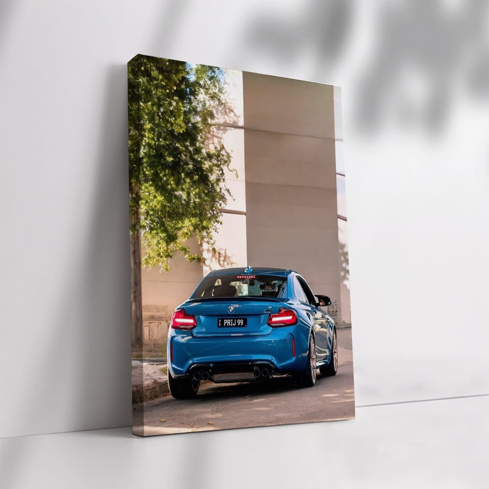 Striking Blue BMW M2 Competition: Power Meets Elegance