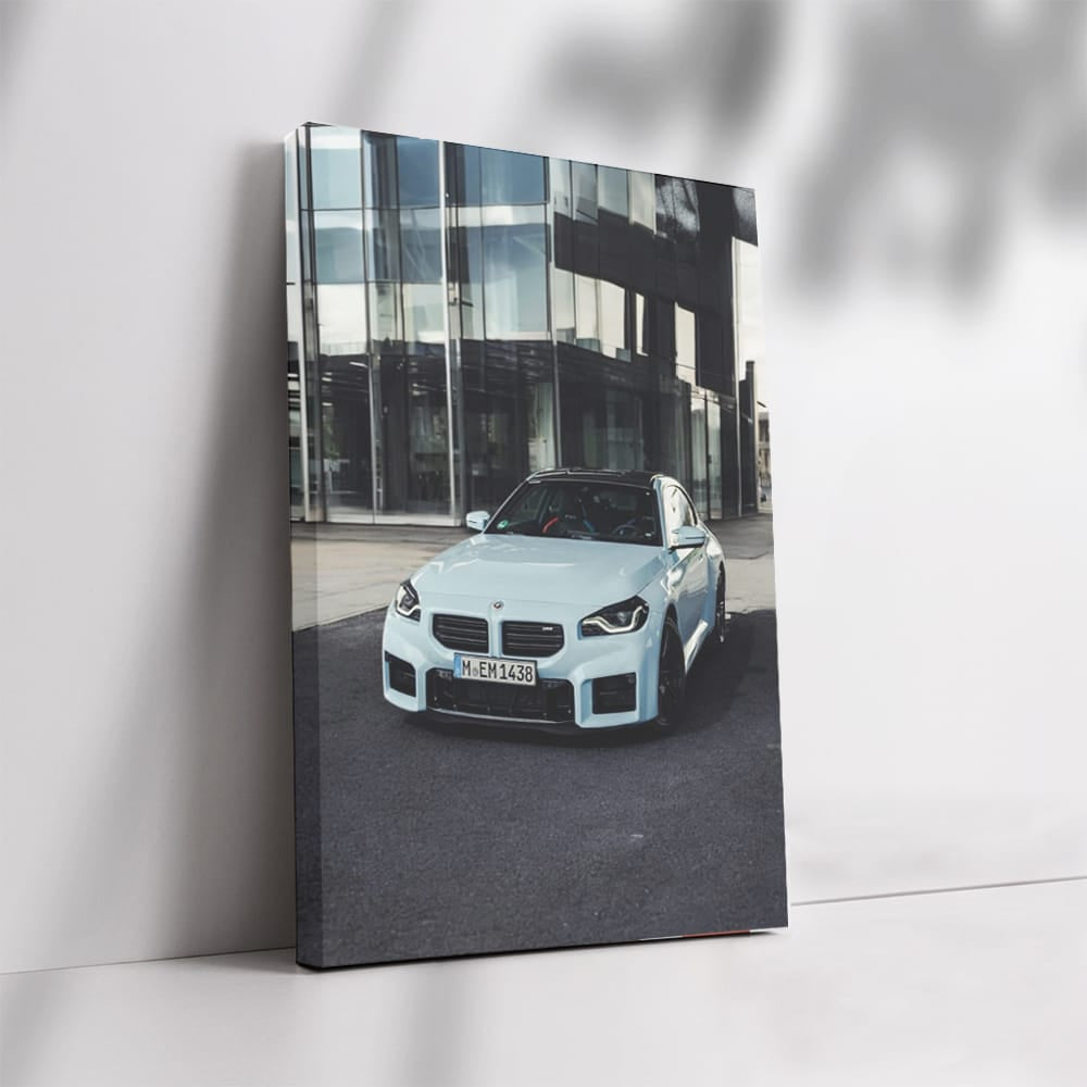 BMW M2 G87 in Sky Blue - Sleek and Sporty Elegance