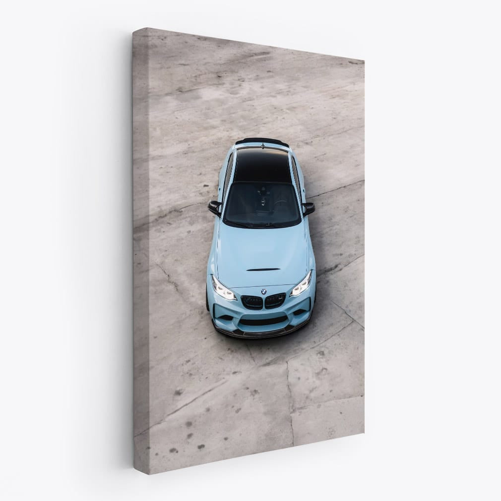 Blue BMW M2 - Compact Powerhouse for Thrill Seekers